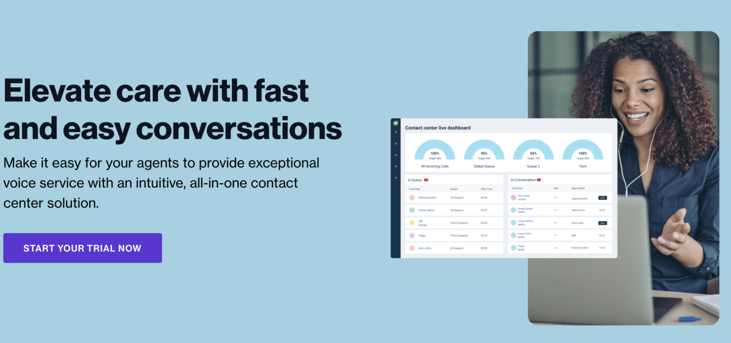 Elevate care with fast and easy conversations.