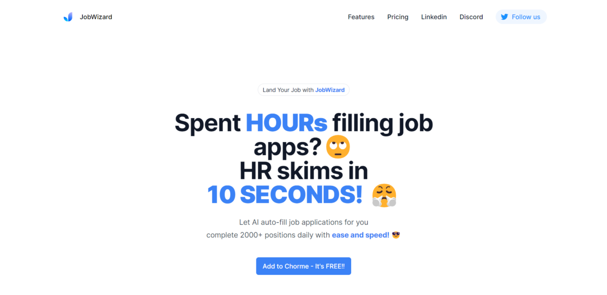 JobWizard- Ai job application