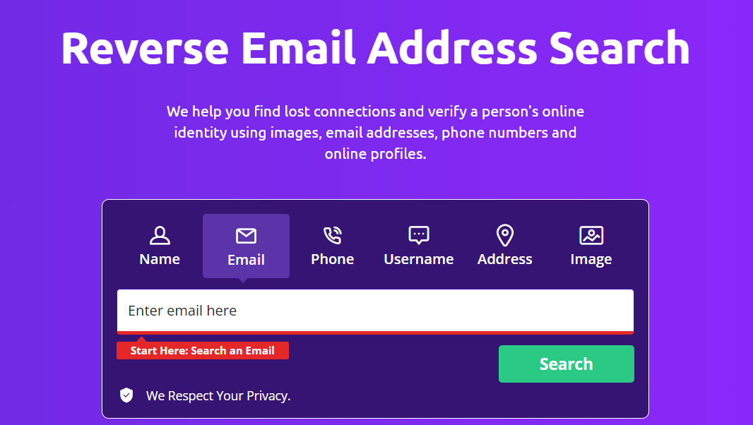 Reverse-Email-Address-Search