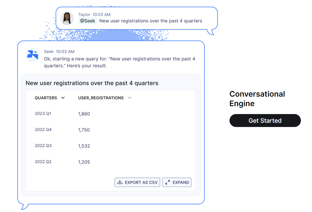 Seek AI AI data analysis tools