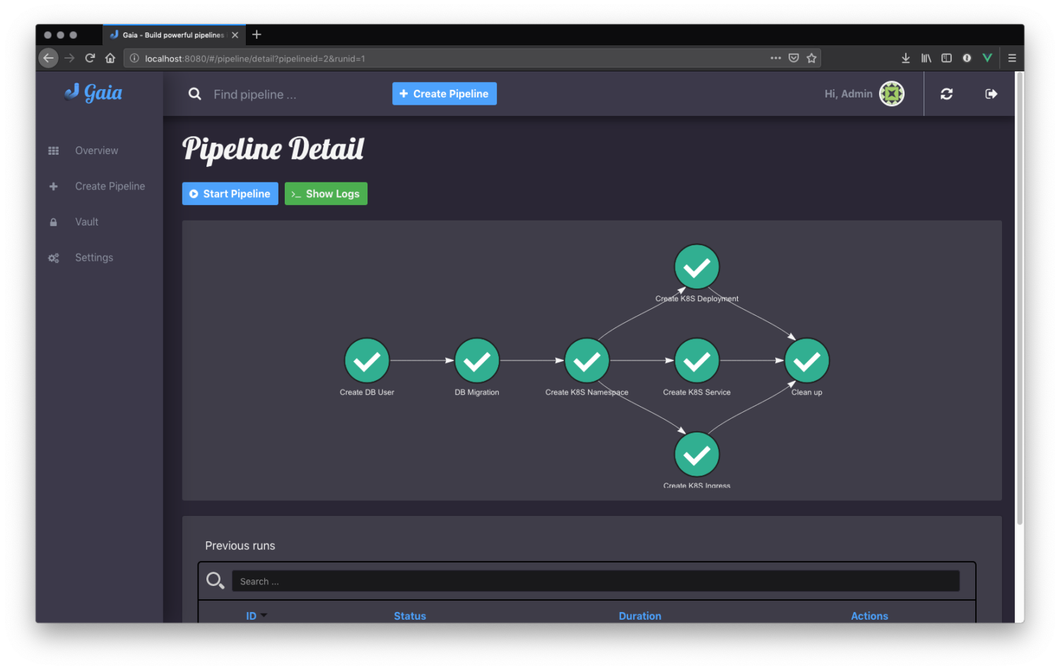 DevOps development pipeline