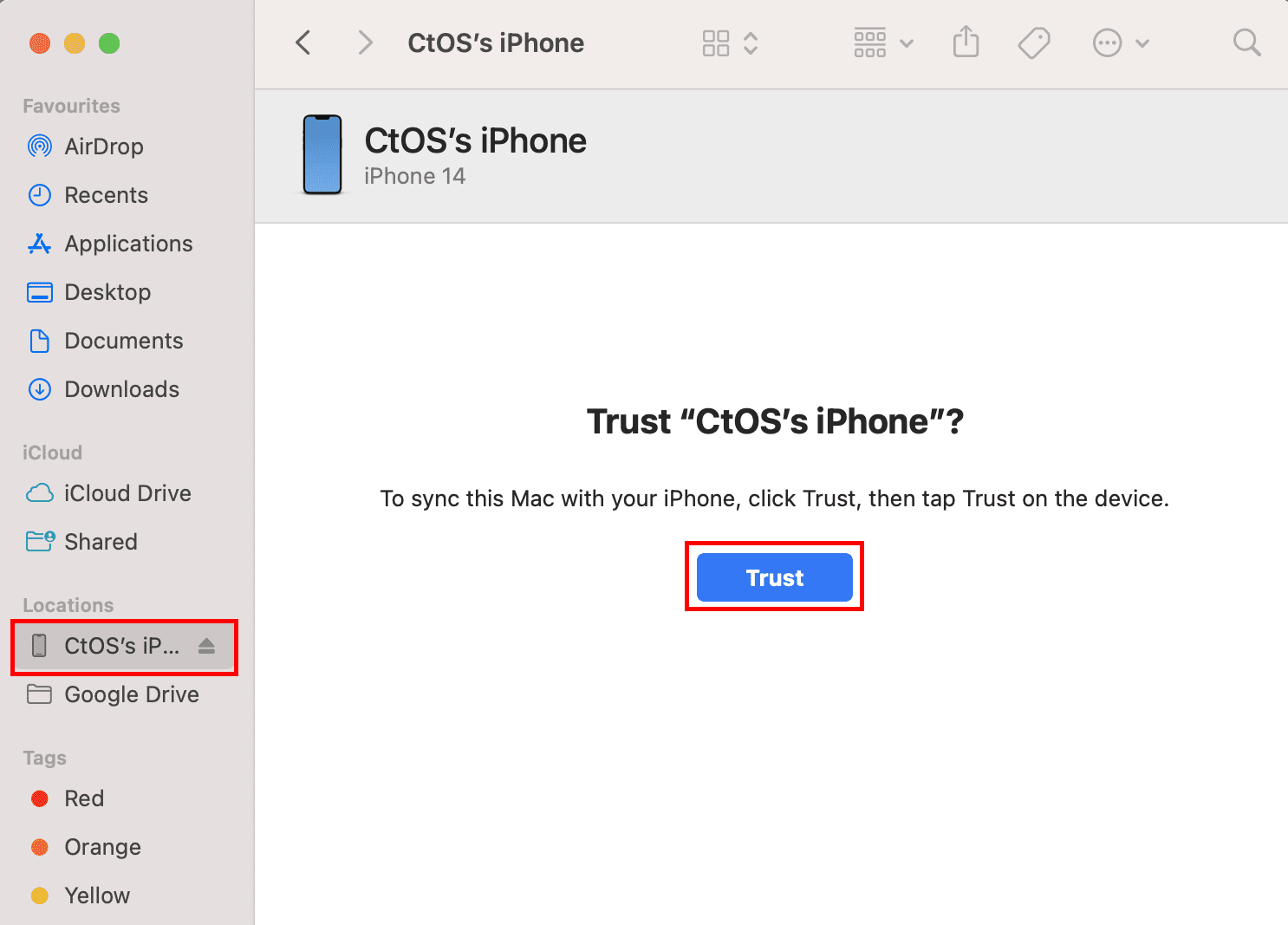 iPhone-on-Finder-Trust