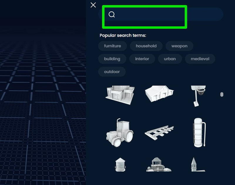 How to generate a 3D model in sloyd.