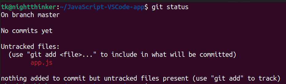 Git status