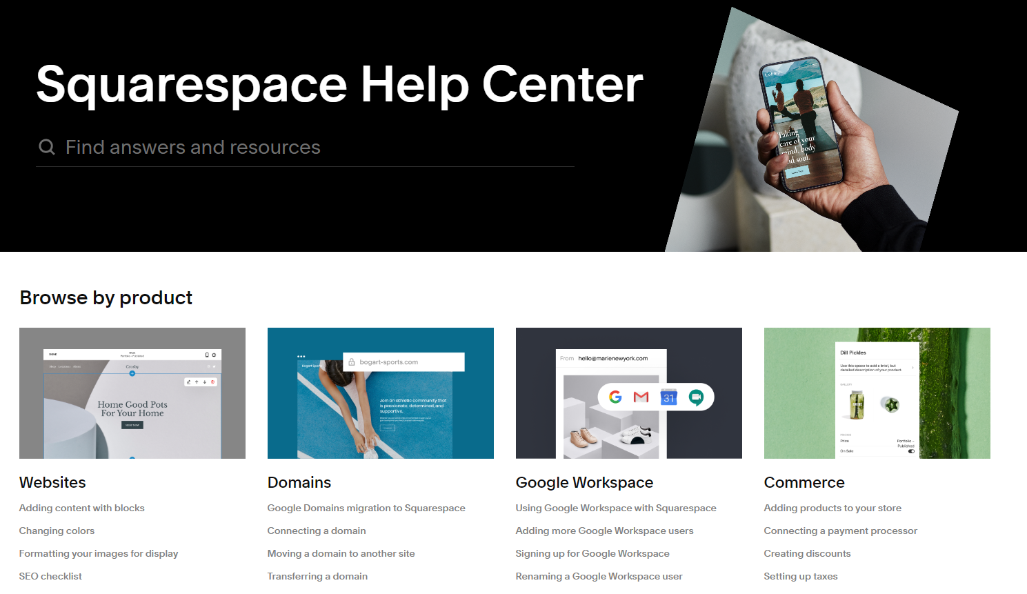 Squarespace Help Center