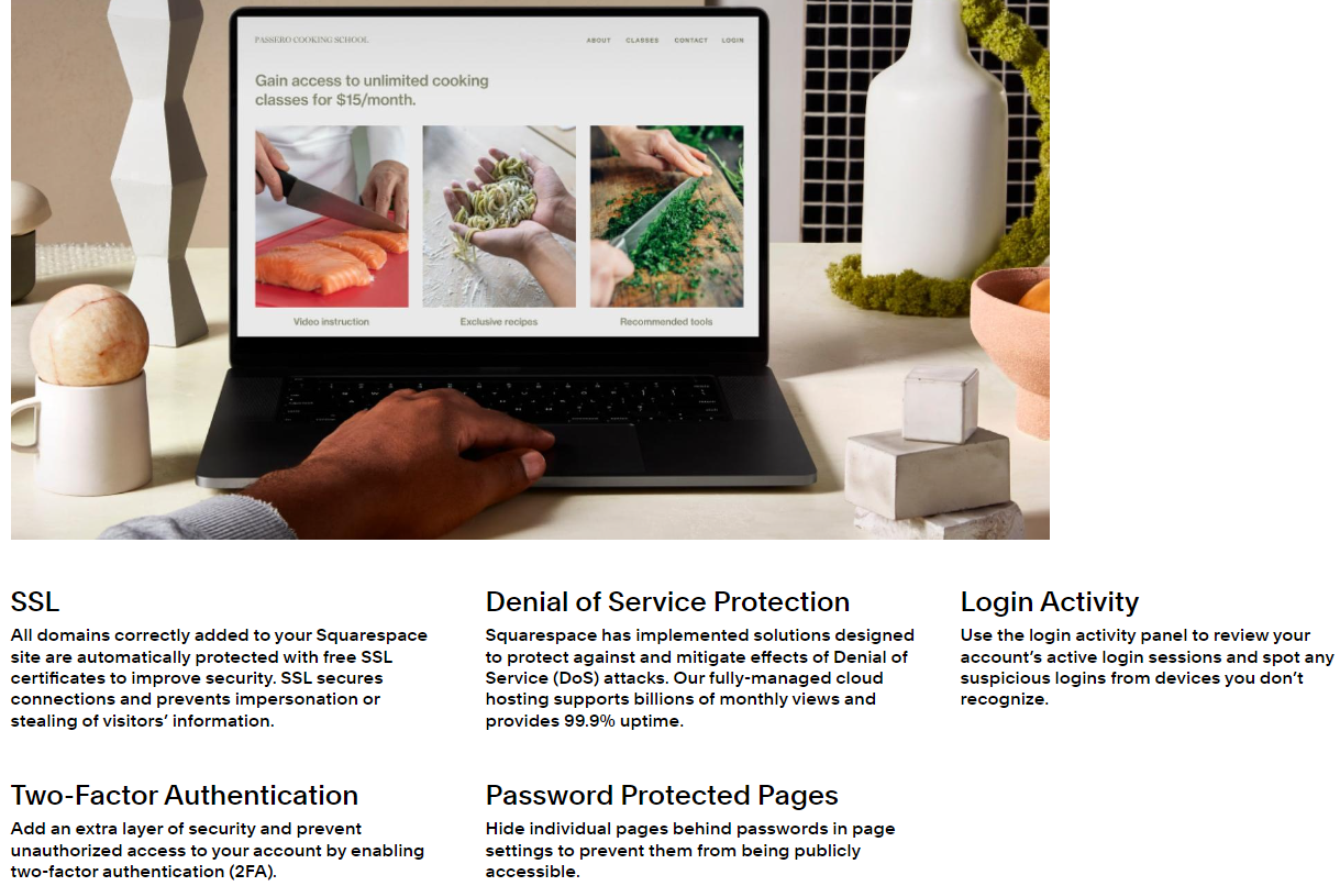 Squarespace Security