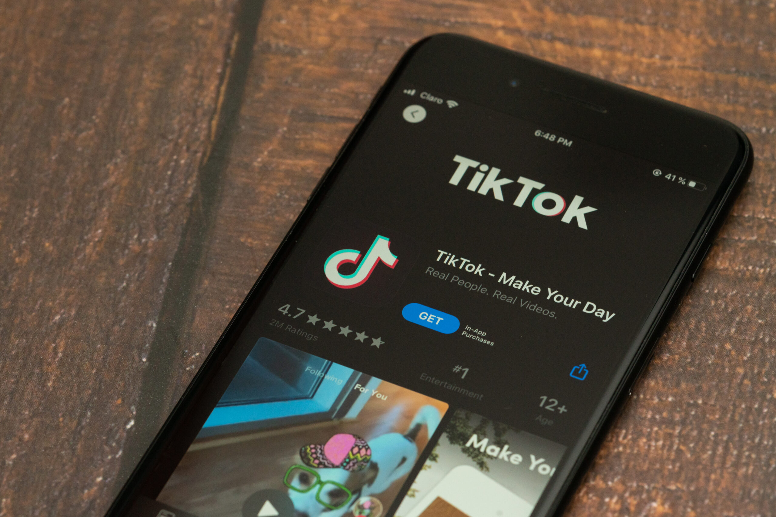 TikTok on Android