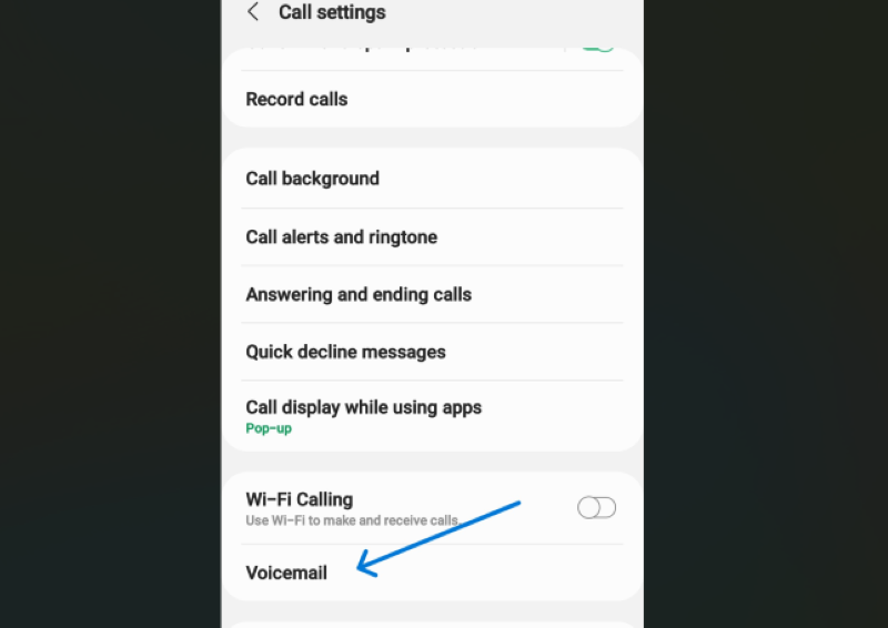 open-voicemail-menu-option