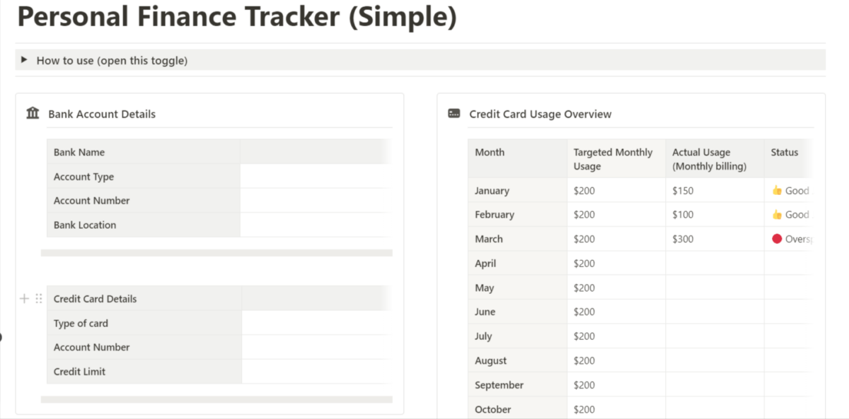 9-Personal-Finance-Tracker-Simple-