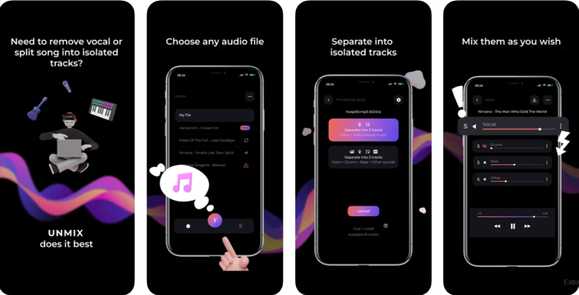 Vocal-remover-unMix-on-the-App-Store