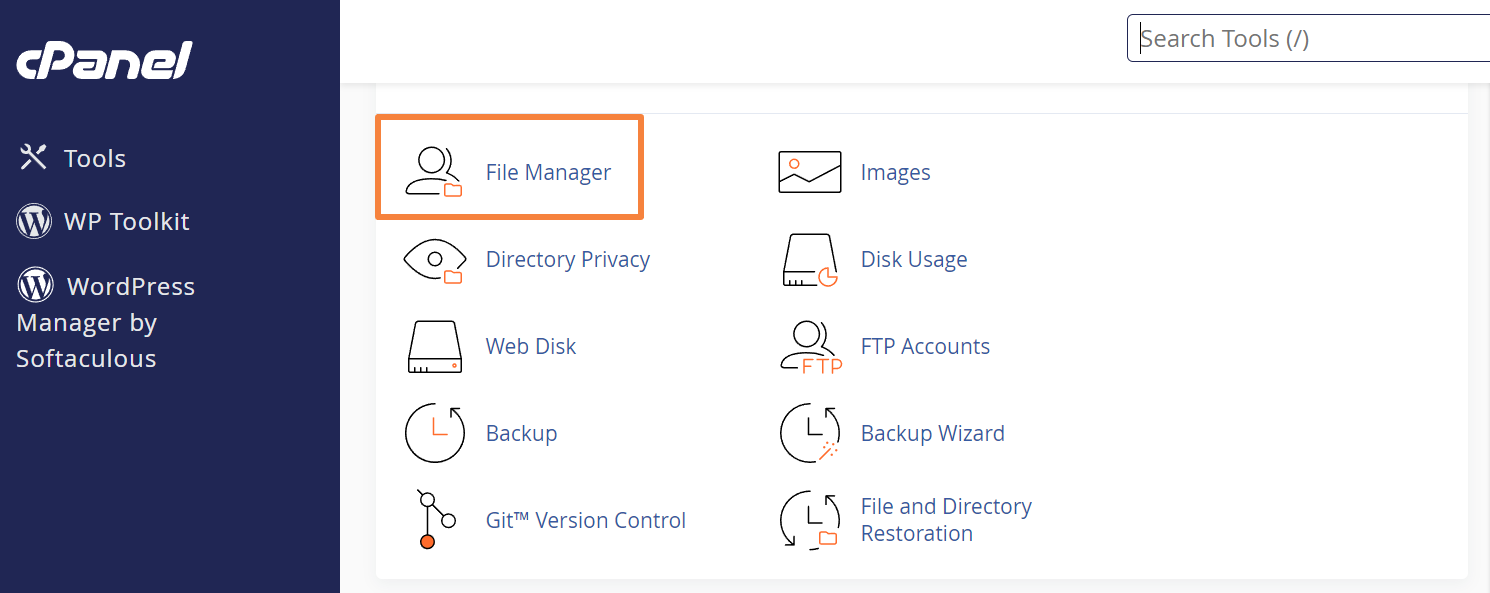 cPanel-File-Manager