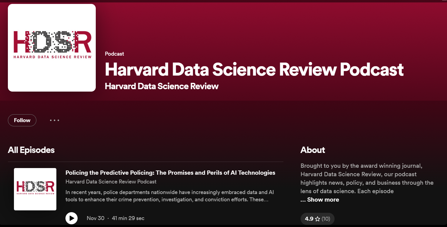 Harvard-data-science-review-podcast