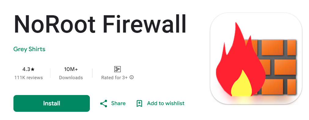 NoRoot-Firewall