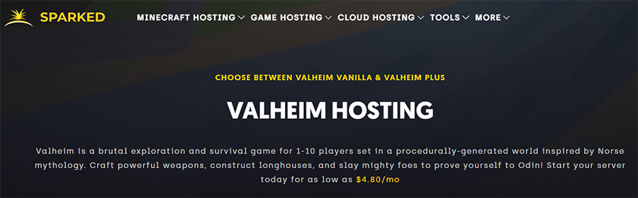 Best Valheim server hosting providers 2024 Sparked Host.