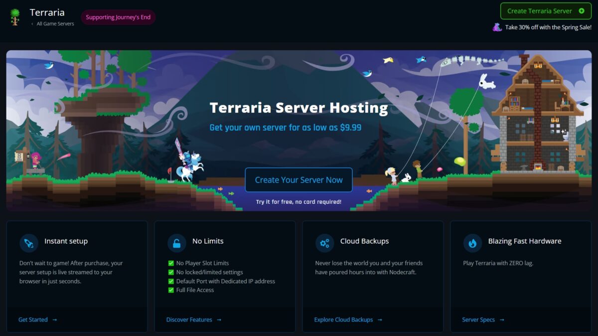 nodecraft-terraria-game-server-hosting