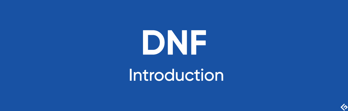 dnf introduction