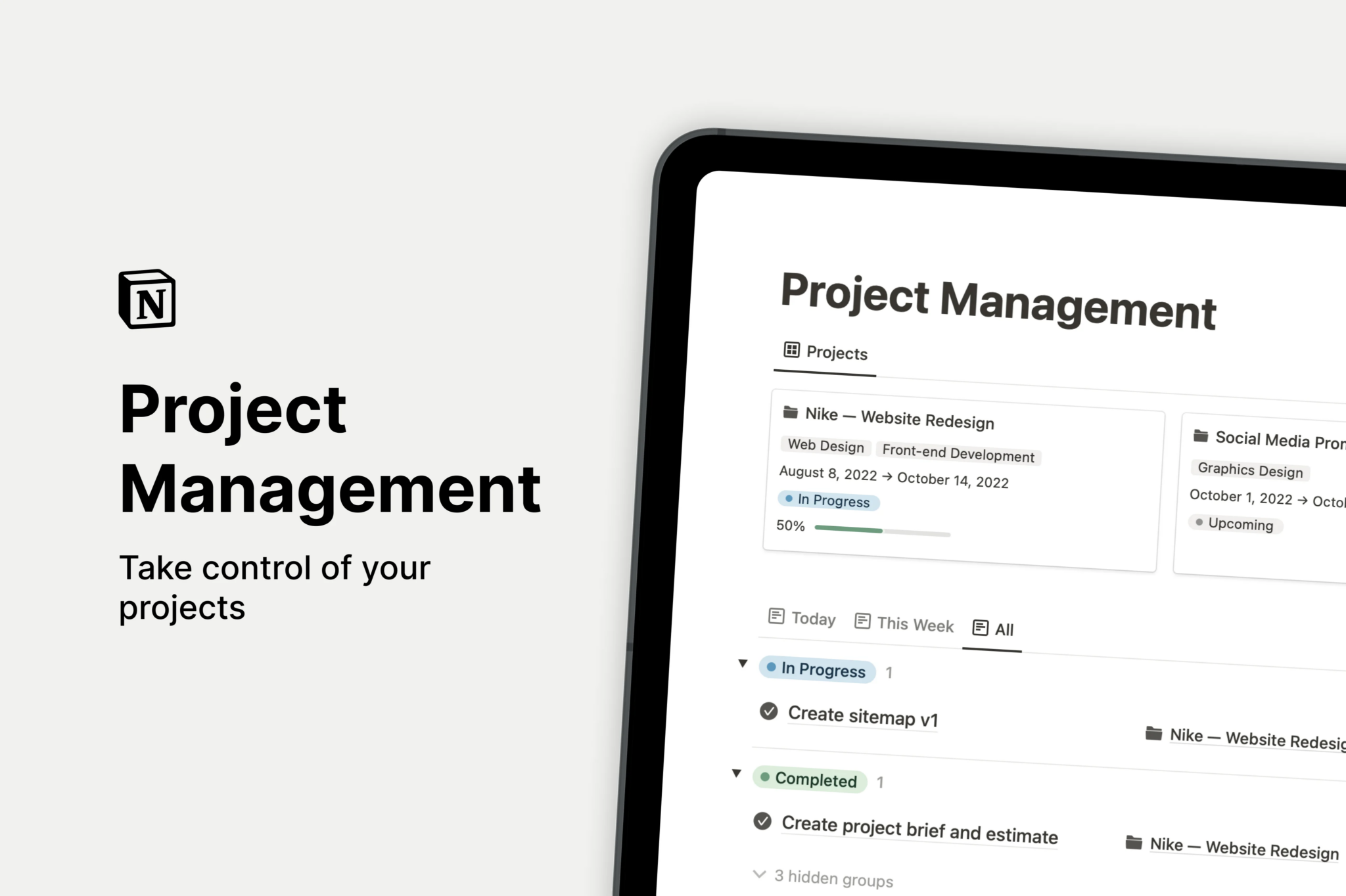 10 mejores plantillas de gestión de proyectos Notion