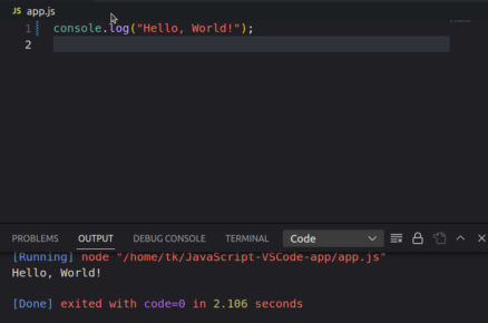 Cómo ejecutar JavaScript en Visual Studio Code y programar como un ...