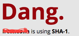 sha1-test-dang