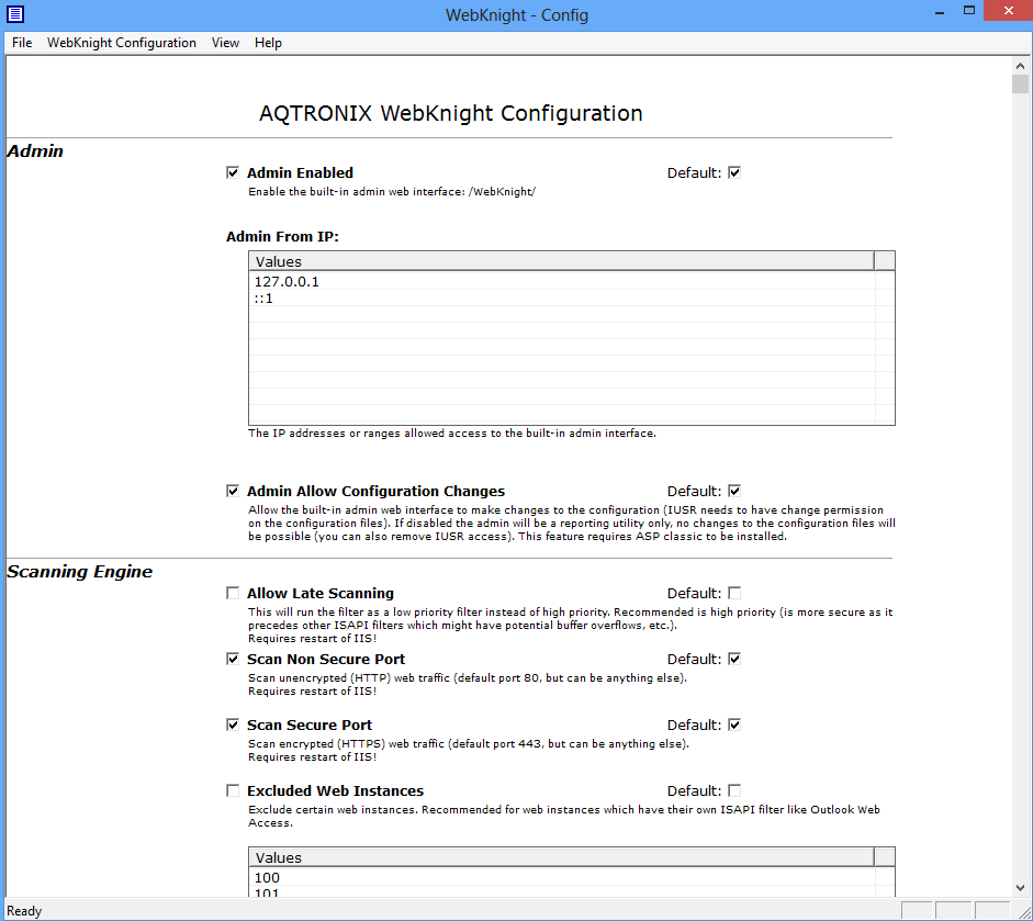 webknight-config