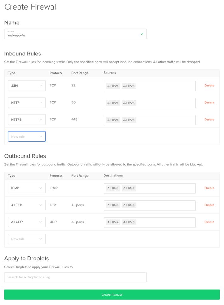 digitalocean-firewall