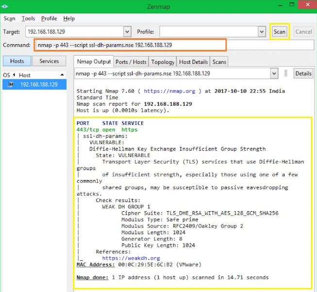 nmap-dh