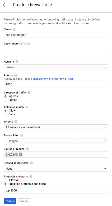 gcp-custom-firewall-rule