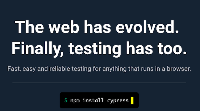 Cypress Testing framework