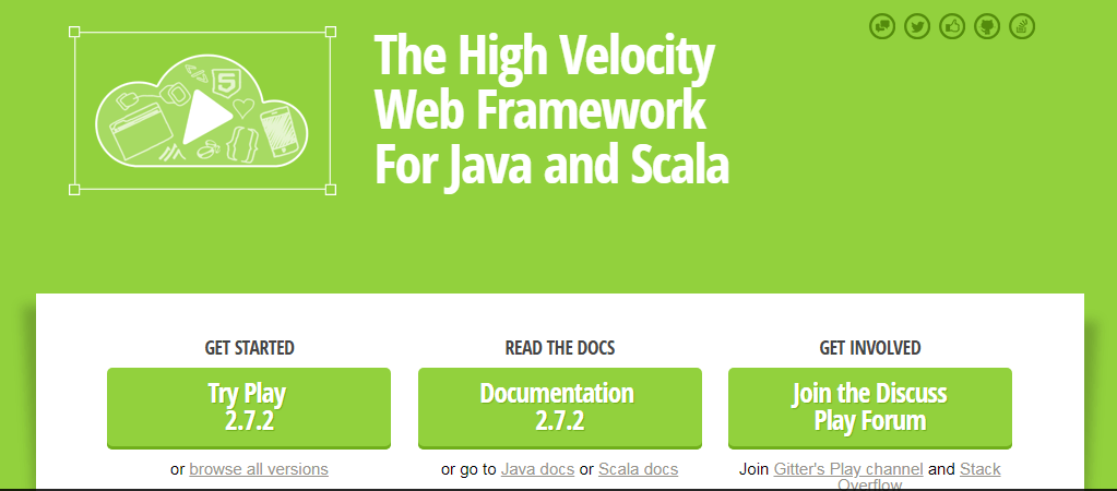 Play web framework