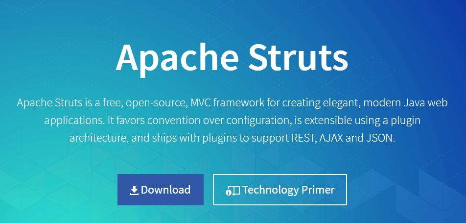 apache struts framework