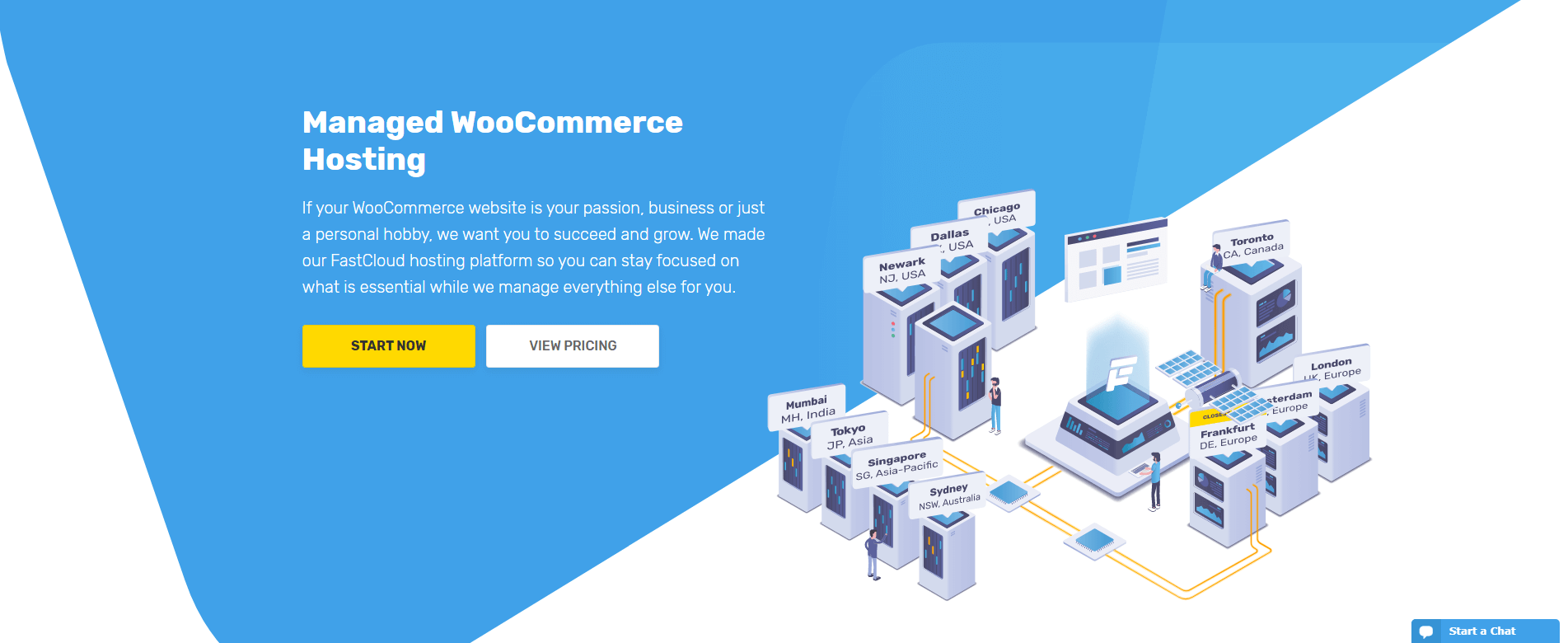 FastComet WooCommerce Hosting