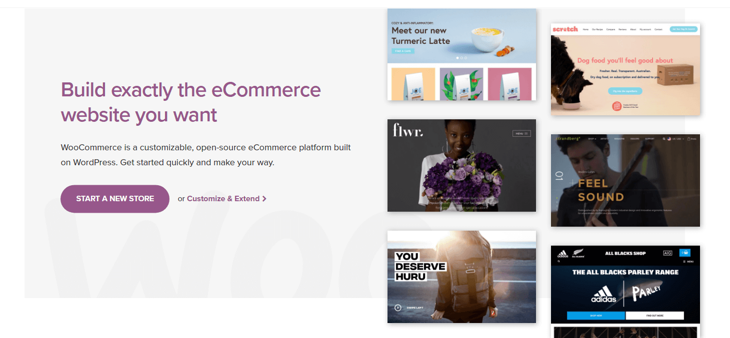 WooCommerce Homepage