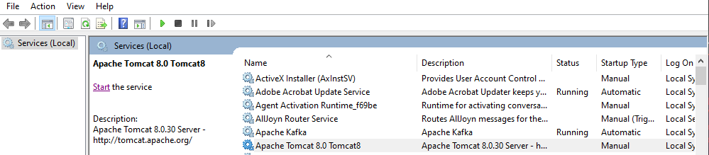 ansible windows tomcat stop