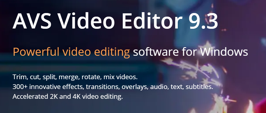 AVS Video Editor