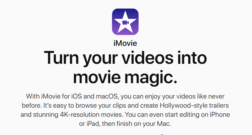 iMovie