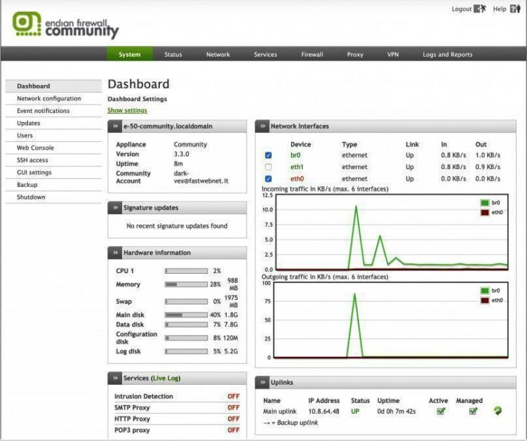 endian firewall community