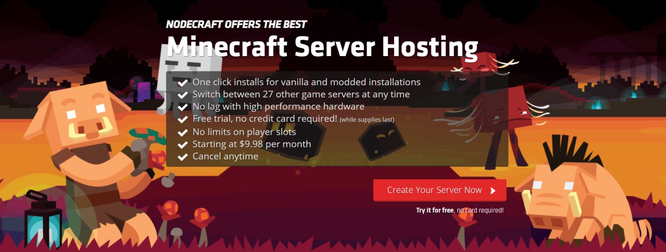 nodecraft minecraft hosting