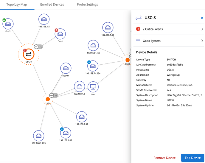 Pulseway network monitoring 