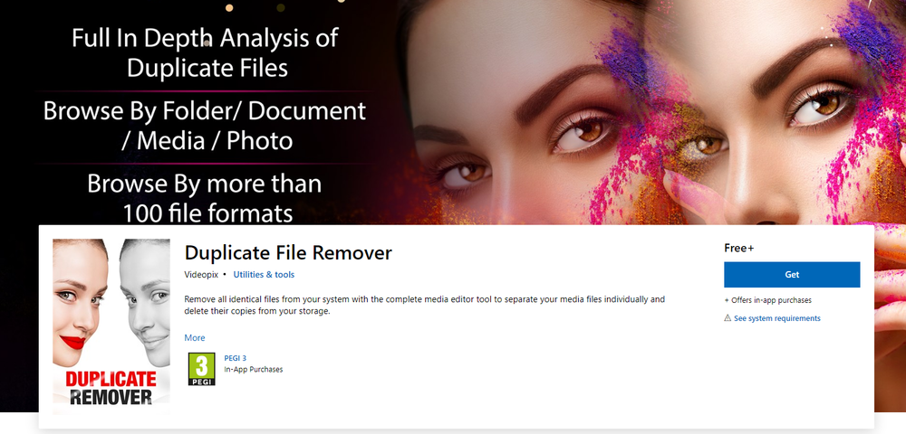 Microsoft Duplicate File Remover