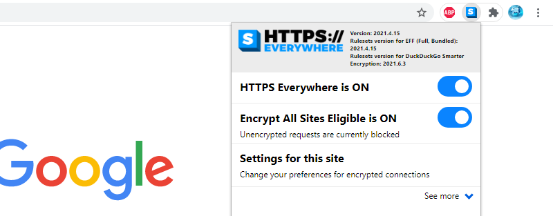 HTTPS Everywhere