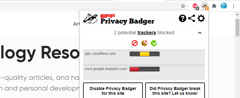 Privacy Badger