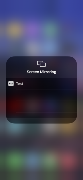 lonelyscreen option on screen mirroring iOS