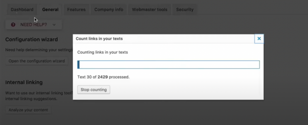 yoast scanning for orphaned content on your website