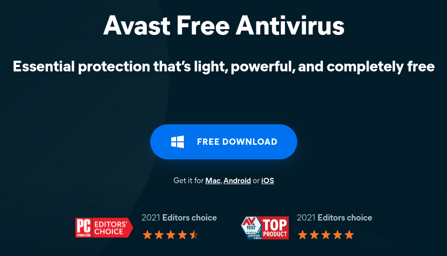 avast-free antivirus for pc