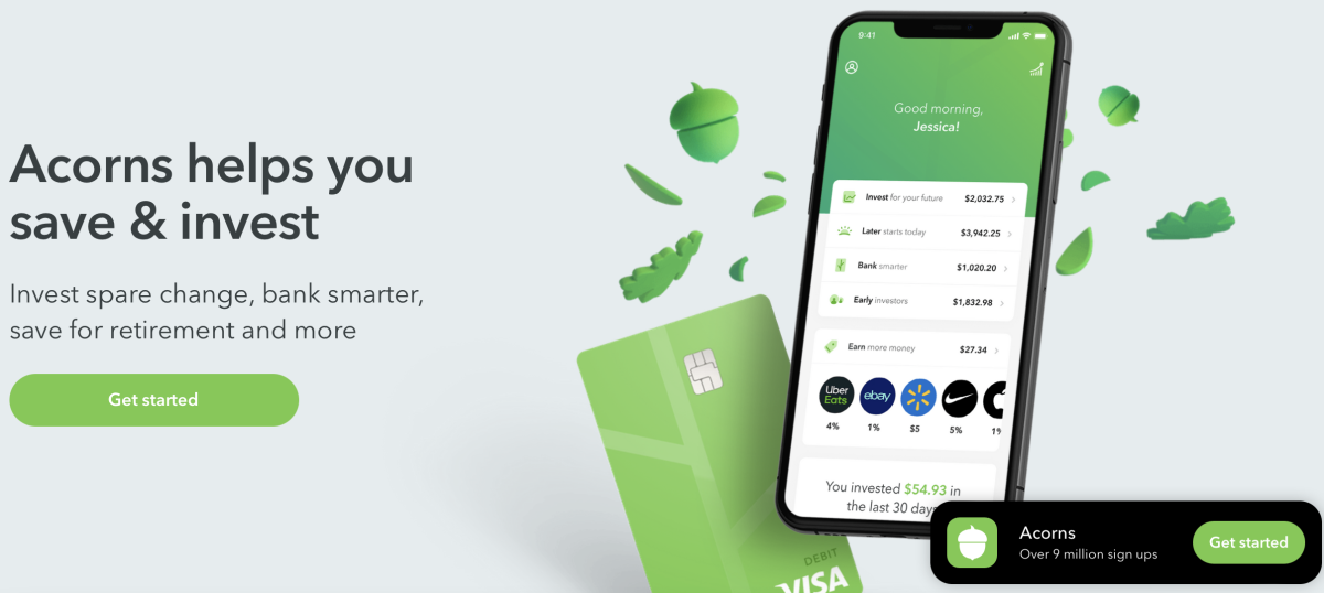 acorns app for investment