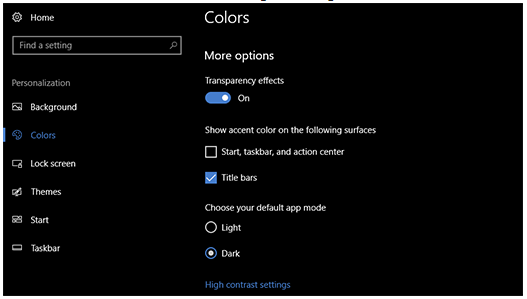 enable dark mode in google chrome on windows 10