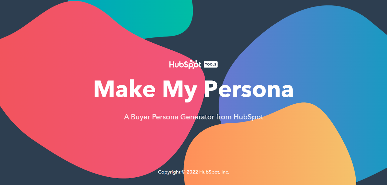 hubspot make my persona