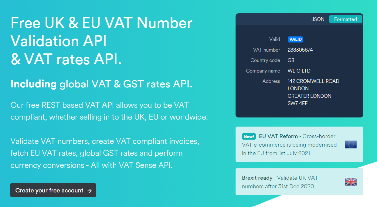 VAT Sense