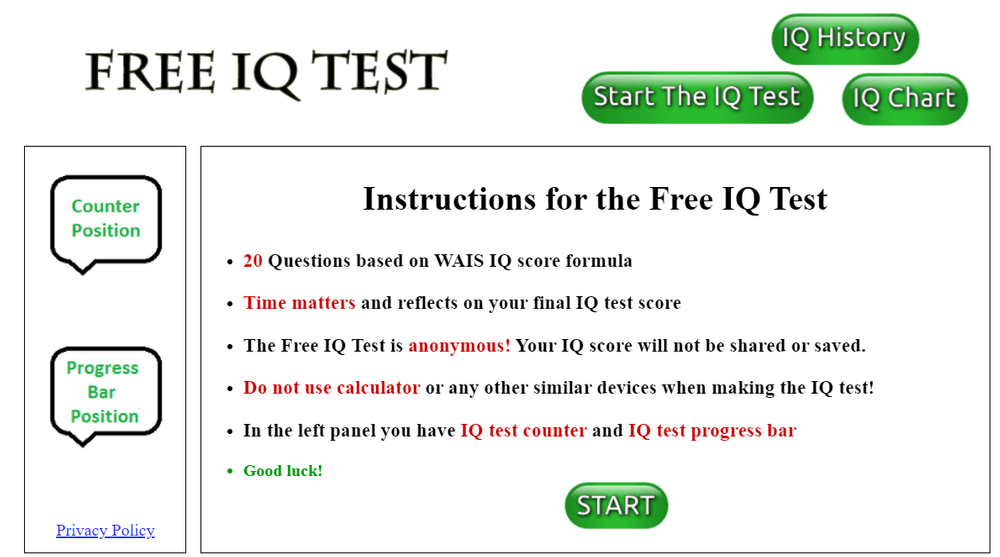 IQ Test