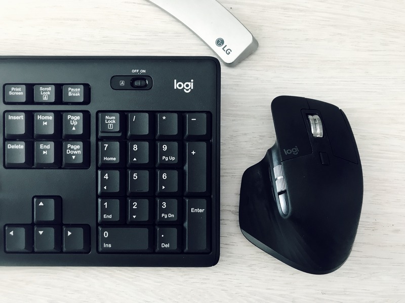 Mouse with keyboard